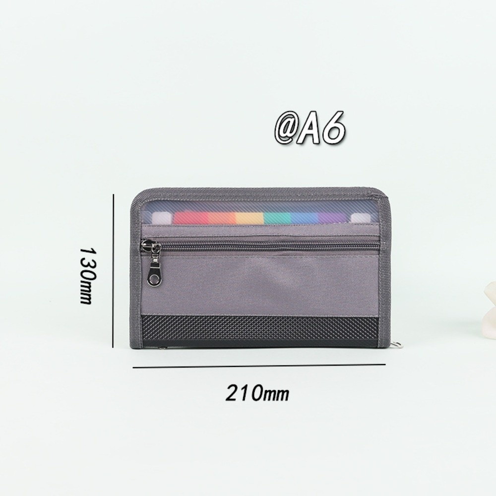 Expandable Accordion File Folder 13 Pockets - แฟ้มเอกสารแบบขยายได้ 13 ช่อง สีรุ้ง กล่องใส่เอกสาร 13