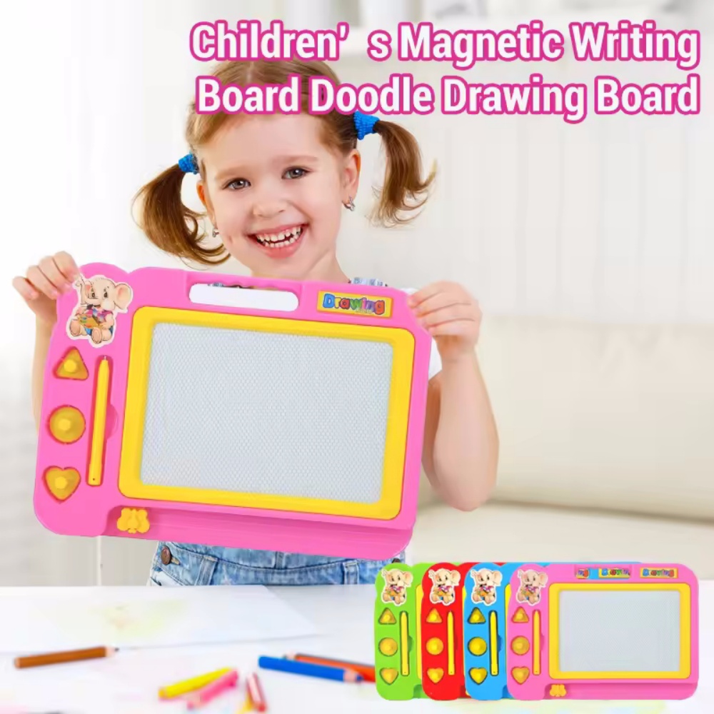 Writing Tools - กระดานวาดภาพแม่เหล็ก แผ่นเขียนสำหรับเด็ก กระดานระบายสี ของเล่นเสริมพัฒนาการ ของเล่นวาดภาพ ของขวัญที่ดีที่สุดสำหรับเด็ก