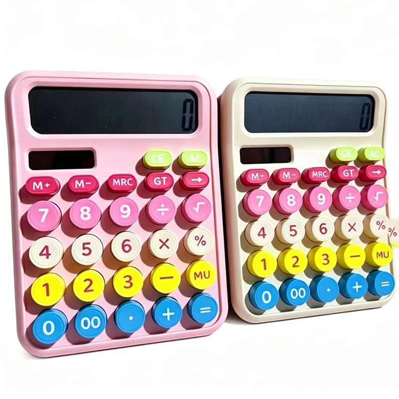 Scientific Calculator For Secondary School - เครื่องคิดเลขพลังงานแสงอาทิตย์ สีไล่ระดับโดปามีน ใช้พลังงานสองระบบ สำหรับสำนักงาน นักเรียน นักบัญชี