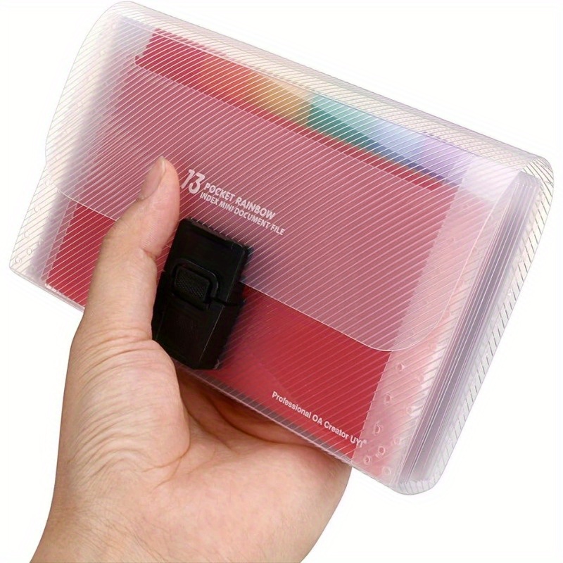 แฟ้มเอกสารแบบขยาย A6 13 ช่อง,  - Expandable Accordion File Folder 13 Pockets บทวิจารณ์และราคา
