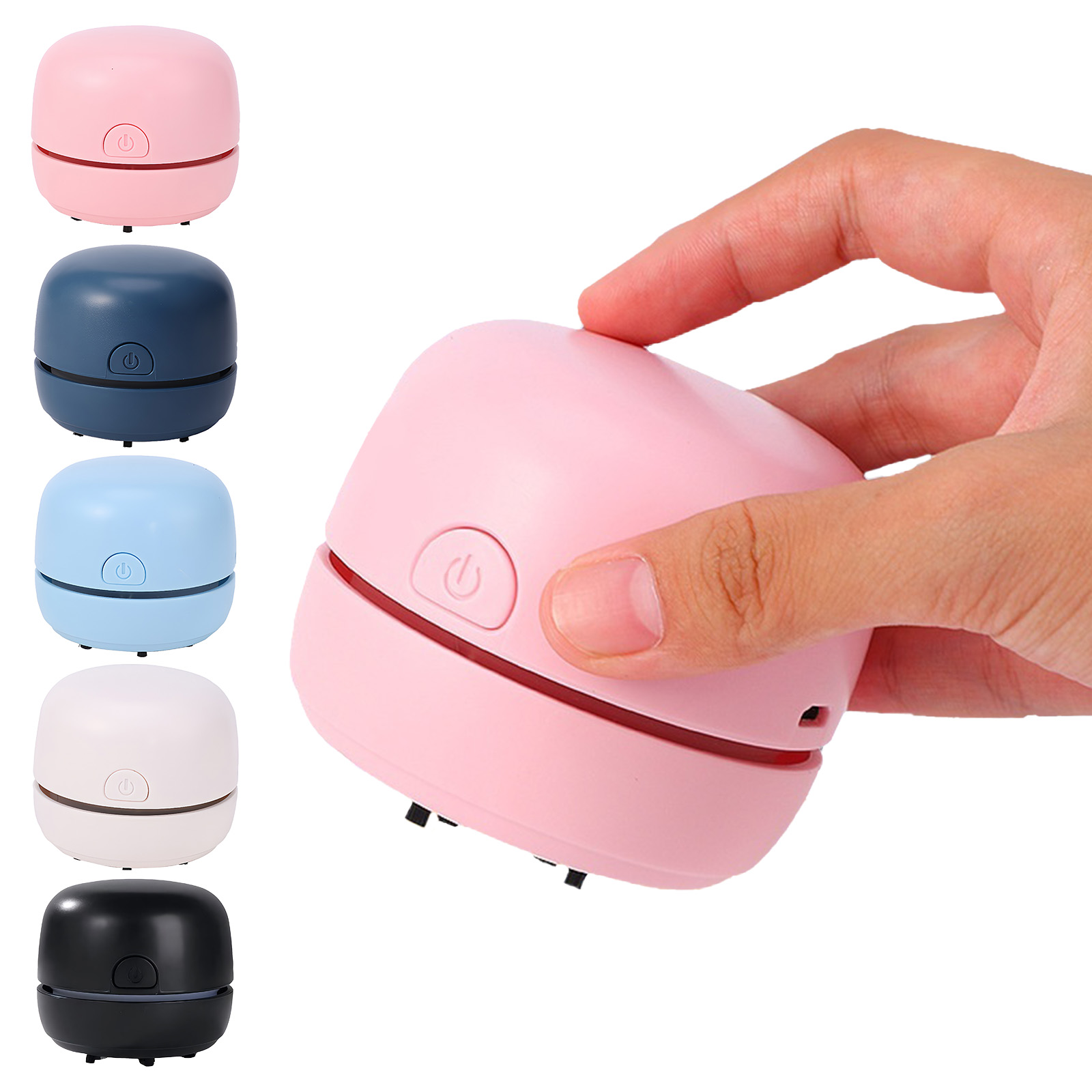 เครื่องดูดฝุ่นขนาดเล็กแบบมือถื - Mini Desktop Vacuum Cleaner For Eraser Dust บทวิจารณ์และราคา