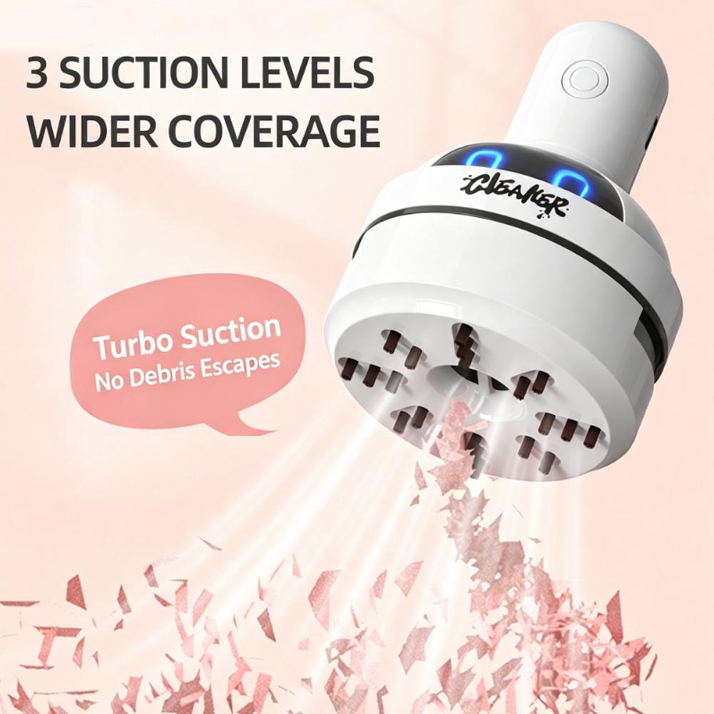 เครื่องดูดฝุ่นขนาดเล็กแบบพกพาไ - Mini Desktop Vacuum Cleaner For Eraser Dust บทวิจารณ์และราคา