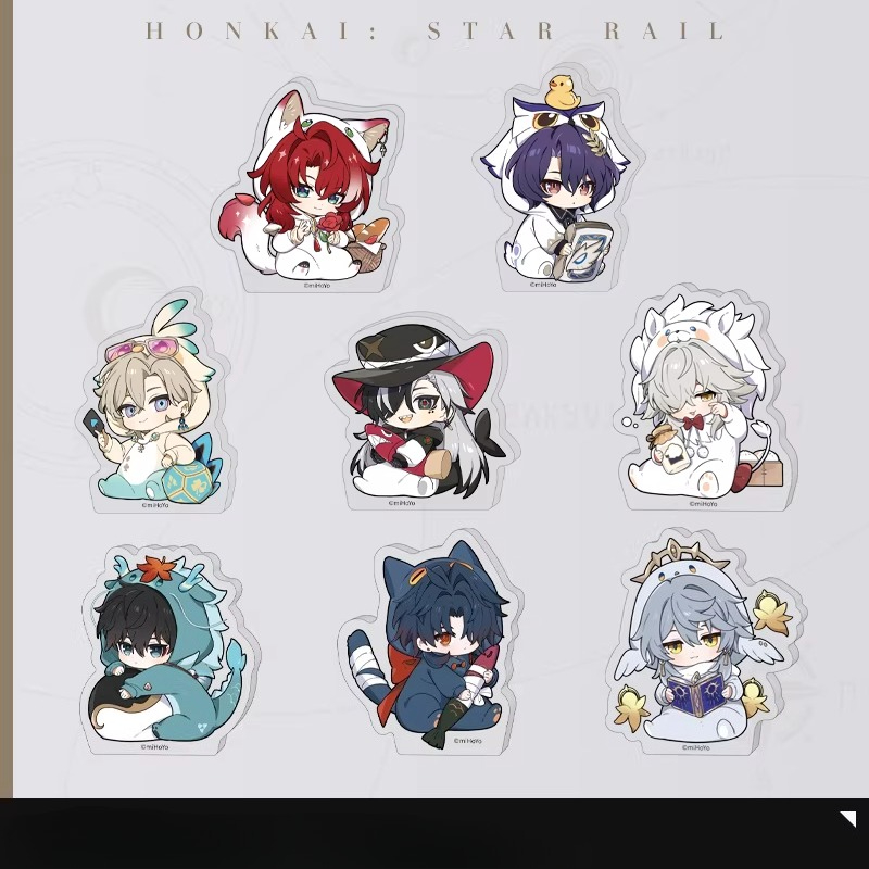 Honkai Star Rail Mini Acrylic  - Desk Accessories บทวิจารณ์และราคา