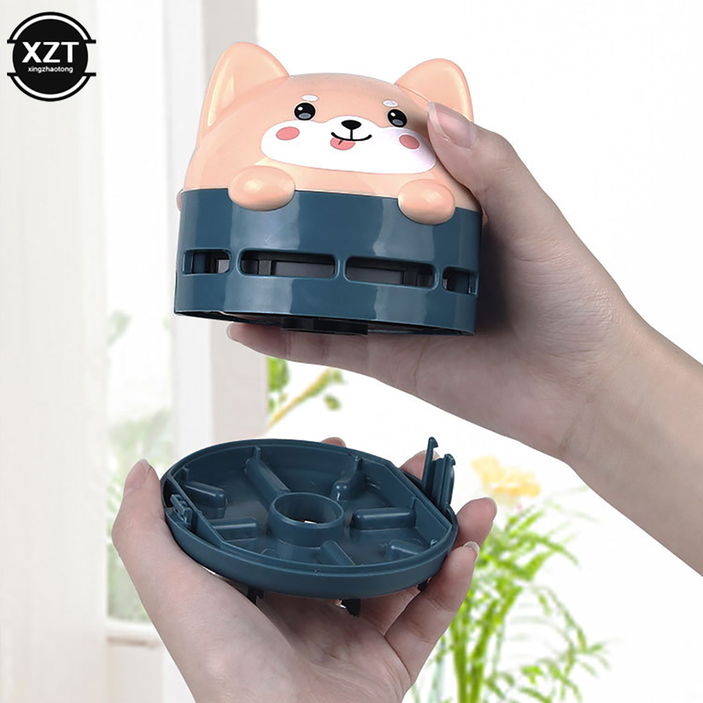 เครื่องดูดฝุ่นแบบพกพาขนาดเล็ก  - Mini Desktop Vacuum Cleaner For Eraser Dust บทวิจารณ์และราคา