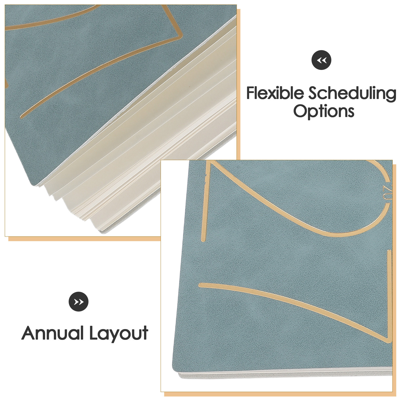 สมุดแพลนเนอร์มืออาชีพ ปี 2027  - Spiral Bound Grid Notebook A5 บทวิจารณ์และราคา
