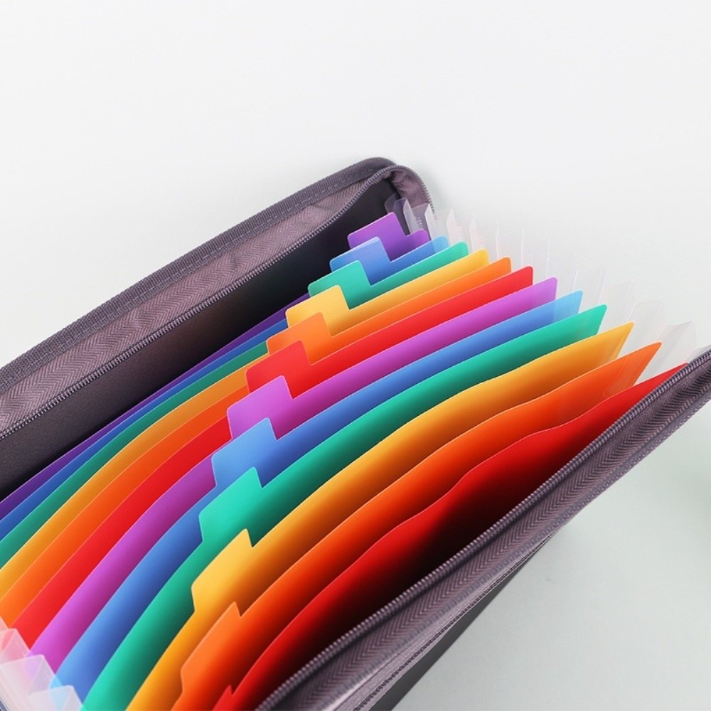 แฟ้มขยาย 13 ช่อง 13 ชั้น จัดเก - Expandable Accordion File Folder 13 Pockets บทวิจารณ์และราคา