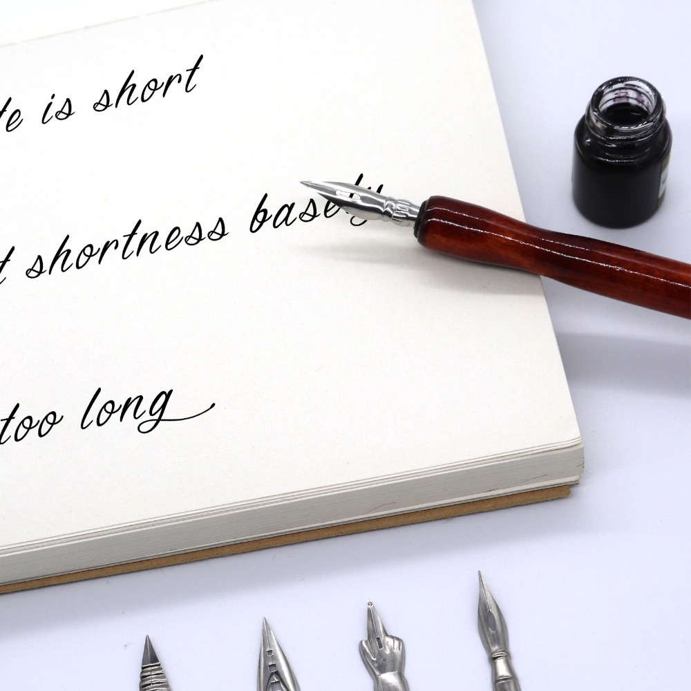 ชุดปากกาจุ่มหมึกการ์ตูน 6 ชิ้น - Writing Tools บทวิจารณ์และราคา