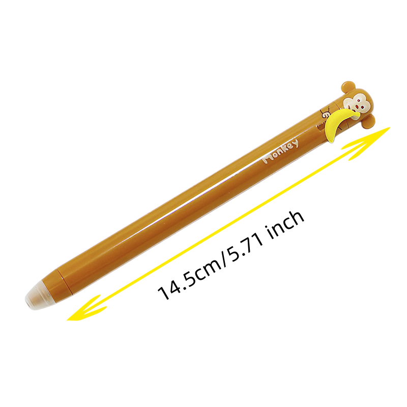 ปากกาเจลลบได้ลายการ์ตูนสัตว์น่ - Retractable Eraser Pen Click บทวิจารณ์และราคา