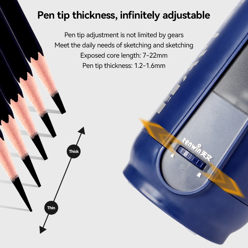 เครื่องเหลาดินสอไฟฟ้าอัตโนมัติ - Electric Pencil Sharpener Usb บทวิจารณ์และราคา