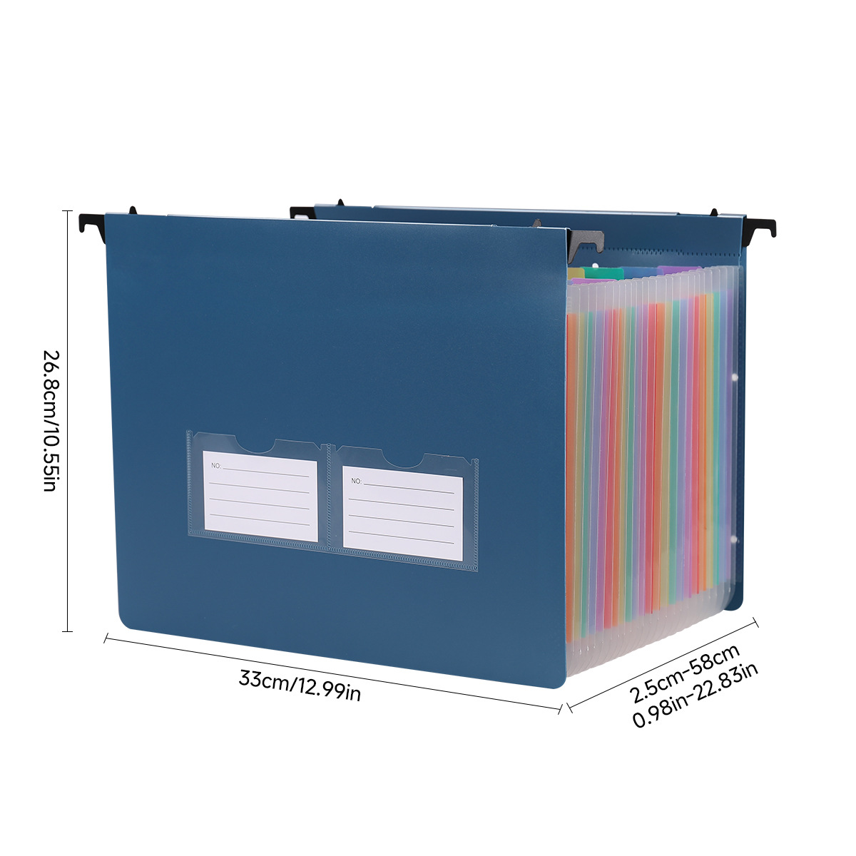 แฟ้มเอกสารแบบแขวน 7/13/25 ช่อง - Expandable Accordion File Folder 13 Pockets บทวิจารณ์และราคา