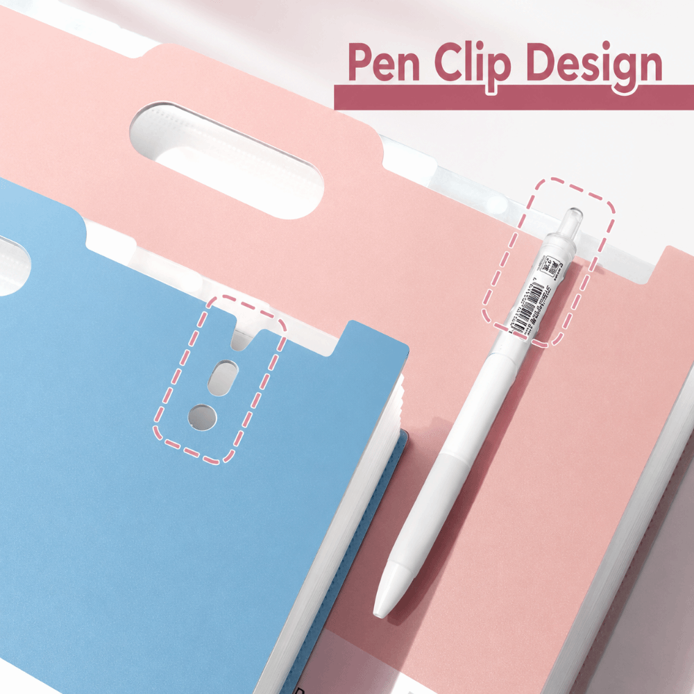 แฟ้มเอกสารแบบขยายได้ 13 ช่อง ข - Expandable Accordion File Folder 13 Pockets บทวิจารณ์และราคา